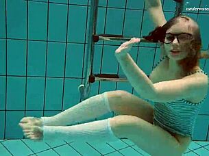 Dasha, get naked in the pool