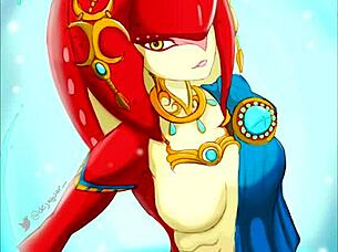 Mipha the legend of zelda hentai compilation rule 34