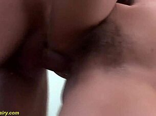 I'm a cute hairy teen getting roughly fucked