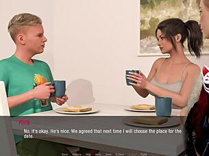 i'm kate from the game, cosplayin as a brunette petite