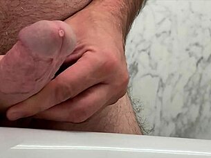 me masturbating to orgasm with close-up cumshot