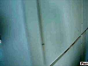 busty brunette stepmom shagging in glorious pov style with blowjob and tits