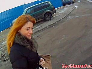 Euro redhead picked up and fucked on hidden cam 😏