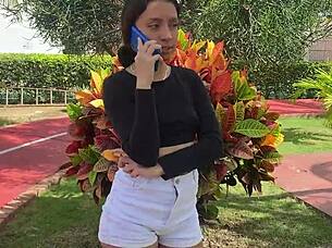 hooking up with a stranger in the condo pool, blowjob and riding included