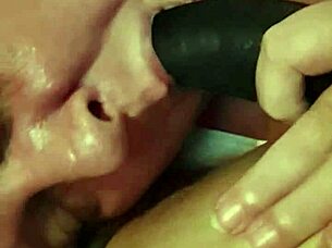 Amateur Wife Gives Nylon Blowjob In BBW Fun