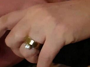 Amateur Wife Gives Nylon Blowjob In BBW Fun