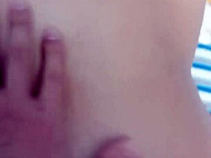 Latina Amateur Bent Over for Doggystyle Cumshot Unaware of Recording