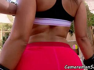 Amateur babe pov assfucked in reverse cowgirl feels intense pleasure