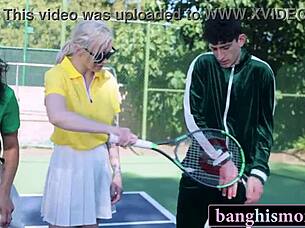 Tennis Game Turns Into Hot Foursome With MILFs?