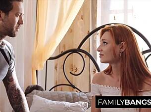 precious red sister lacy lennon hangs out with her stepbrother