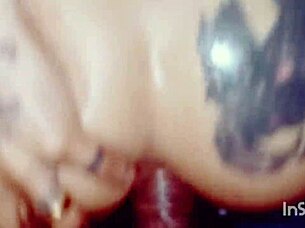 goza dentro amor, anal sex with no better lubricant, fucking hard