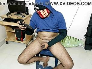 getting too close to my dick while watching porn on mobile