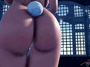 super sonico bouncy dance 4k