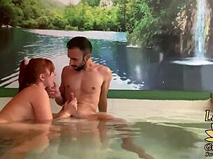 I followed a latina stranger in the night club for blowjob, riding, and cunilingus on her big tits.