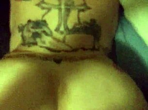 Jessica Gonzales enjoys anal fun in doggystyle position.