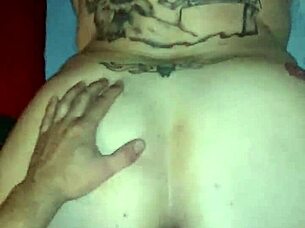 Jessica Gonzales enjoys anal fun in doggystyle position.