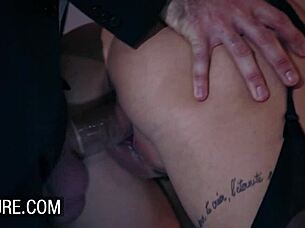 Claire Castel Gets Anal Fucked By Stranger While Husband Watches!