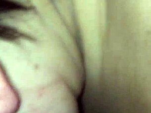 Submissive teen swallows cock slowly 😍