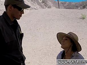 Milf Cop Paisley Parker In Uniform! Hardcore Outdoor Fuck!