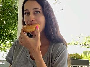 He came on my face and sent me to the backyard – what next?