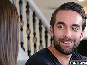 milf eats cum for first time