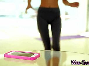 Flexible Teen Tastes Pussy Intensely