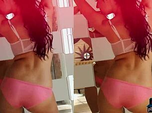 All natural MILF babes strip for Playboy