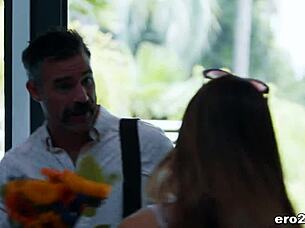 pretty brunette babe paige owens enjoys passionate sex with cunilingus and more in hardcore scenes.