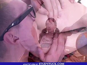 I watch cute russian girl get her pussy eaten close up