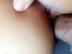 latina masturbates anal, begs me to penetrate