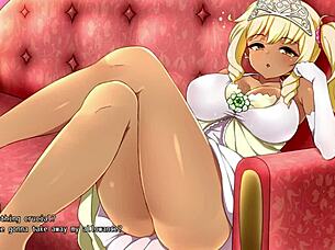 melty quest prologo, an asian anime game with hentai elements.