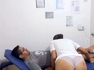 la mejor consulta de mi vida con blowjob masturbation ass latina