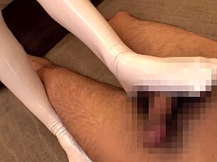 Slender Nurse With Big Tits In Bondage?