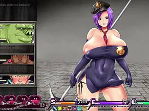 Prison Break with Big Tits Hentai Milf, So Wild!