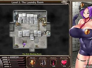 Prison Break with Big Tits Hentai Milf, So Wild!