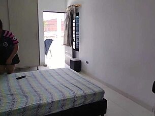 I offered him a place to stay, and being so horny, he paid me by fucking my pussy hard