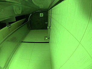 I take a relaxing shower with african amateurs