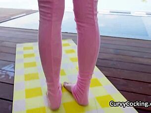 Sloppy Blowjob After Outdoor Yoga Session