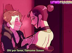 Animation of friend boy