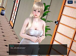 Mythic Manor - Horny Roommate Masturbates Big Tits In Pool