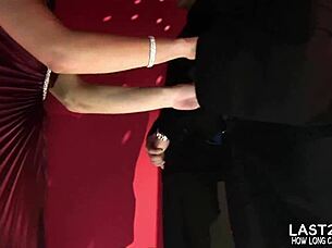 Sexy Babe Strips Clothes Off In Bar