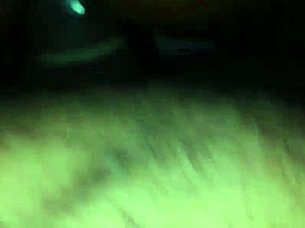 i fucked my girlfriend quietly, removed the condom to creampie her in cowgirl position.