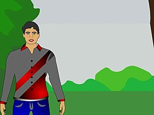 Lonely housewife seeks company in cartoon porn