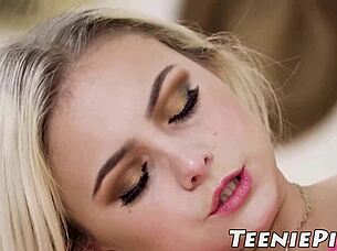 Kinky Pierced Teen Aria Banks Deepthroats Monster Cock!