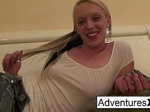 Goldie Loves Jizz On Her Tits After Fucking!