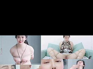 Enjoy Painful Punishment! Rough Rope Bondage, Naked Deepthroat, Forced Orgasms!