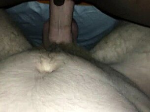 big white cock creampies my shaved black pussy