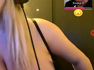 Beautiful Big-Titted Woman Bent Over In Intense Doggystyle Action