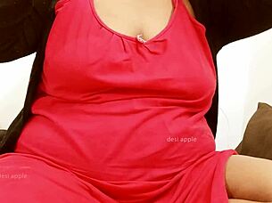 that desi indian aunty has such big boobs like a mother in law fantasy