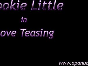 Brookie Little Teases in Oiled Beauty?